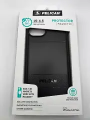 Pelican Protector MagSafe Case W/Screen Protector iPhone 15 Plus/14 Plus Black