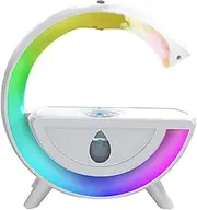 LivinZen 2.5L LED Cool Mist Humidifier—Ultrasonic Anti-Gravity Floating Water Drop Design,Quiet Air Purifier, Night Light with 7 Colors, Aromatherapy & Hydration for Bedroom, Baby Room & Office