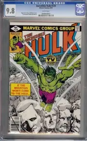 Incredible Hulk #239 CGC 9.8 White Pages Marvel 1979