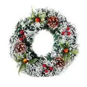 Christmas Wreath Decor For Xmas Party Door Wall Hanging Home Garland Ornament Christmas Decorations