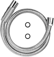 KWODE Pre-rinse Hose 44" Flexible Stainless Hose Replacement Kit For Commercial Kitchen Sink Faucet On Compartment Sinks with Spray Valve
