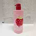 Victoria's Secret Pink JUICY Strawberry Lotion Squalene 12 oz limit ed HTF instr