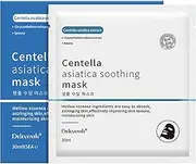 DEleventh Korean Brand Centella Asiatica Soothing Facial Mask 30ml × 5pcs / Moisturizes Skin with Natural Extracts for Radiant, Smooth Complexion
