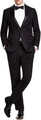 NWT, Kenneth Cole REACTION Men's Tuxedo, 46REG - 40W - Black