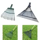 Garden Rake Head Shrub Cleaning Debris Courtyard Leaf Rake Head Replacement