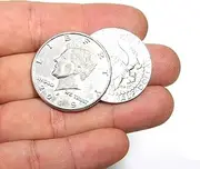 1Pcs Special Magnetic Flipper Coin Butterfly Coin Magic Tricks Money Magic Accessories Stage Street Close Up Comedy Props