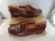 Allen Edmonds NEW IN BOX WOODSTOCK CHILI MADE IN USA 8 1/2 E $425.00 MSRP