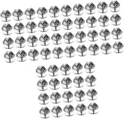 [TEHAUX] 200 Pcs Pin Keeper Badges Locking Pin Backs Craft Making Pin Backs Clutch Pin Tie Tacks Pin Lock Tie Clutch Neck Ties Jewelry Making Pin Clasp Pin Badge Clutch Big Head Collar Pin