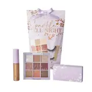 SUNKISSED SPARKLE ALL NIGHT GIFT BAG EYESHADOW PALETTE, EYELASHES , EYESHADOW