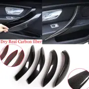 Real Carbon Fiber Inner Door Handle Cover For BMW 3 4 Series F30 GT F34 2013-19