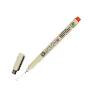 XSDK02-19 Sakura Pigma Micron 02 Marker Pen, 0.30mm Tip, Red, Box of 12