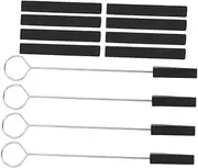 Kisangel 1 Set Piano Tuning Mute Kit Rubber Damper Forks and Bars for Piano Maintenance for Silent Practice