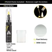 Touch up Paint for Lada Vesta Code: 240 White Cloud
