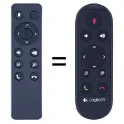 Remote Control For Logitech CC2000e Conference Camera Connect New