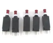 Lot of (5) ETA 9510-M213-P1F0-Z0R2R0 Push Pull Circuit Breakers
