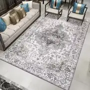 Bohemian Rug Floor Protector Mat Non-Slip Carpet Vintage Rugs for Home Decoration