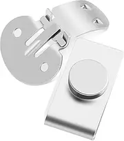 [OATIPHO] 1 Set Magnetic Tie Clip Ordinary Hooks Winding Jute Scratch Screws Hanging Rack Hooks Post Screws Suit Ties Screwdriver Screws Extension Screws Dresser Nail- Hooks Silver Steel