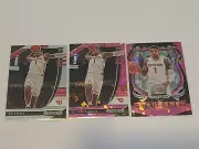 2020-21 Panini Prizm Draft Picks LOT Obi Toppin RC 2×RED ICE + BASE RC