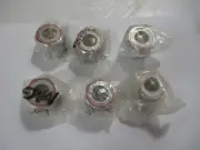 LOT OF 6 PARKER 55-62-3 CONNECTOR FEMALE 31.62X28.69X17.75MM