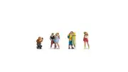 Tourists Posing (6) Figures set HO/OO gauge Noch 15473