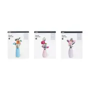 Mini Blocks Flower Series: Flower Vase Set - Assorted