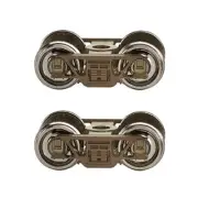 NEW Bachmann Andrews Leaf-Spring Trucks w/Metal Wheels (2) HO Scale FREE US SHIP
