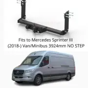 Tow Bar For Mercedes SPRINTER Van NO STEP (2018-) & 13 Pin Bypass Relay - M170