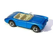 CUSTOM MADE Hot Wheels 1956 Corvette 1:64 METALLIC BLUE REDLINE
