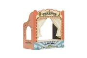 Le Toy Van Tabletop Puppet Wooden Theatre Pretend Play 57x55cm Kids 3y+