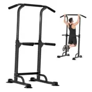 Pull Up Bar, Power Tower Dip Bar, Pull Up Bar Free Standing with 10 Black