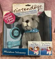 Rare Nintendogs Puppy Playmates Miniature Schnauzer NIB Box Has Damage