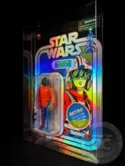 DEFLECTOR DC Star Wars Retro Collection Luke Snowspeeder Prototype DISPLAY CASE