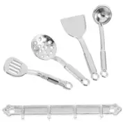 Mini Dollhouse Cooking Set Miniature Spoon Tack Kitchen Miniatures Accessories