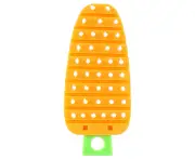 Brush Fruit And Vegetable Cleaning Kitchen Multi Purpose Clean Tool (Orange)