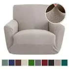 Polyester Armchair Sofa Cover Elastic Sofa Cover Armchair 1 Seat Sofa Cover