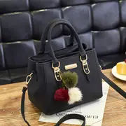 Vintage PU Leather Women's Handbag with Tassel Lassel Men's Crossbody Bags Boston Style Casual Tote