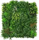 Artificial Topiary Hedges Panels, Ivy Fence Mat,Verticial Garden Privacy B052