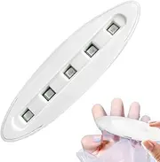 UV Nail Lamp - Gel Polish Curing LED Light for Nails, Fast Drying UV Light with Type-C Port | Nail Dryer for Home Salon, Nail Art Enthusiasts, LED UV Light Beads for Gel and Resin Curing