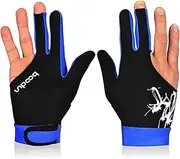 xinyee 1Piece Billiard Glove 3 Fingers Cue Sports Glove Men Women Billiard Shooters Right Left Interchangeable Snooker Gloves