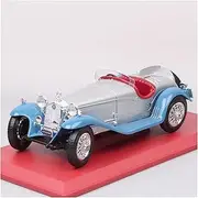 Scale Finished Model Car 1:18 Diecast Vehicle for Alfa Romeo 8C 2300 Spider Simulation Alloy Racing Car Model Collectible Ornaments Miniature Replica Car