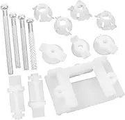 GRIRIW 1set Headlight Adjuster Screw Clip Kit for Easy Installation Construction Precise Headlight Alignment