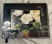 VERA WANG Wedgwood Silver Plated Guest Book Wedding Entertaining photo frame