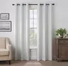 Eclipse Martina White Absolute Zero 100% Blackout Window Curtain Panel 40" x 84"