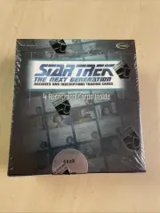 STAR TREK NEXT GENERATION ARCHIVES AND INSCRIPTIONS SEALED HOBBY BOX- 4 AUTOS
