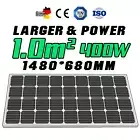 Solar Panel 12V 400W Fixed Mono Caravan Camping Home Battery Charging Power RV