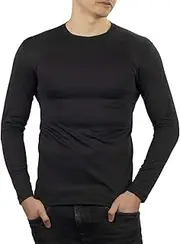 [281Z] Mens Thermal Lightweight Base Layer Shirt - Hiking Trekking Outdoor - Polartec Power Grid - Terrain Reliability Line (