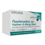 Apotex Health Fexofenadine 180mg 70 Tablets