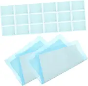Hohopeti 20pcs Disposable Changing Pad Puppy Pads Small Puppy Pee Pads Dog Pee Pads Pee Mats for Dogs Pet Pee Pads for Dogs Pet Pads for Dogs Pee Pads for Cats Non-Woven Fabric Sky-Blue