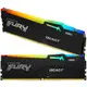 金士頓 KF556C36BBEAK2-32 RGB DDR5 5600 32GB=16GBx2 Kingston Fury Beast 桌上型 超頻記憶體