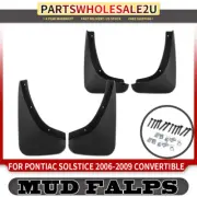 4x Front & Rear Splash Guards Mud Flaps for Pontiac Solstice 2006-2009 17800974
